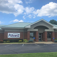 Image of the Advanz Credit Union main office branch exterior