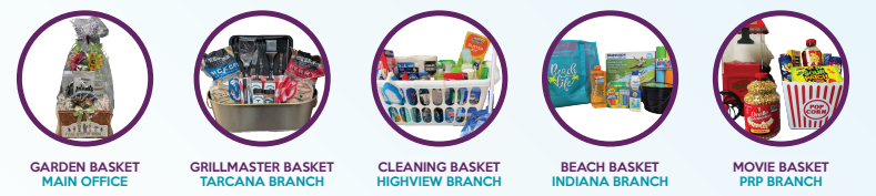 Raffle basket images